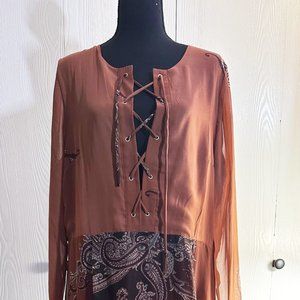 Plus Size Women's Bohemian Maxi Dress